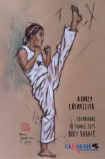 Karate au feminin audrey chevallier 1